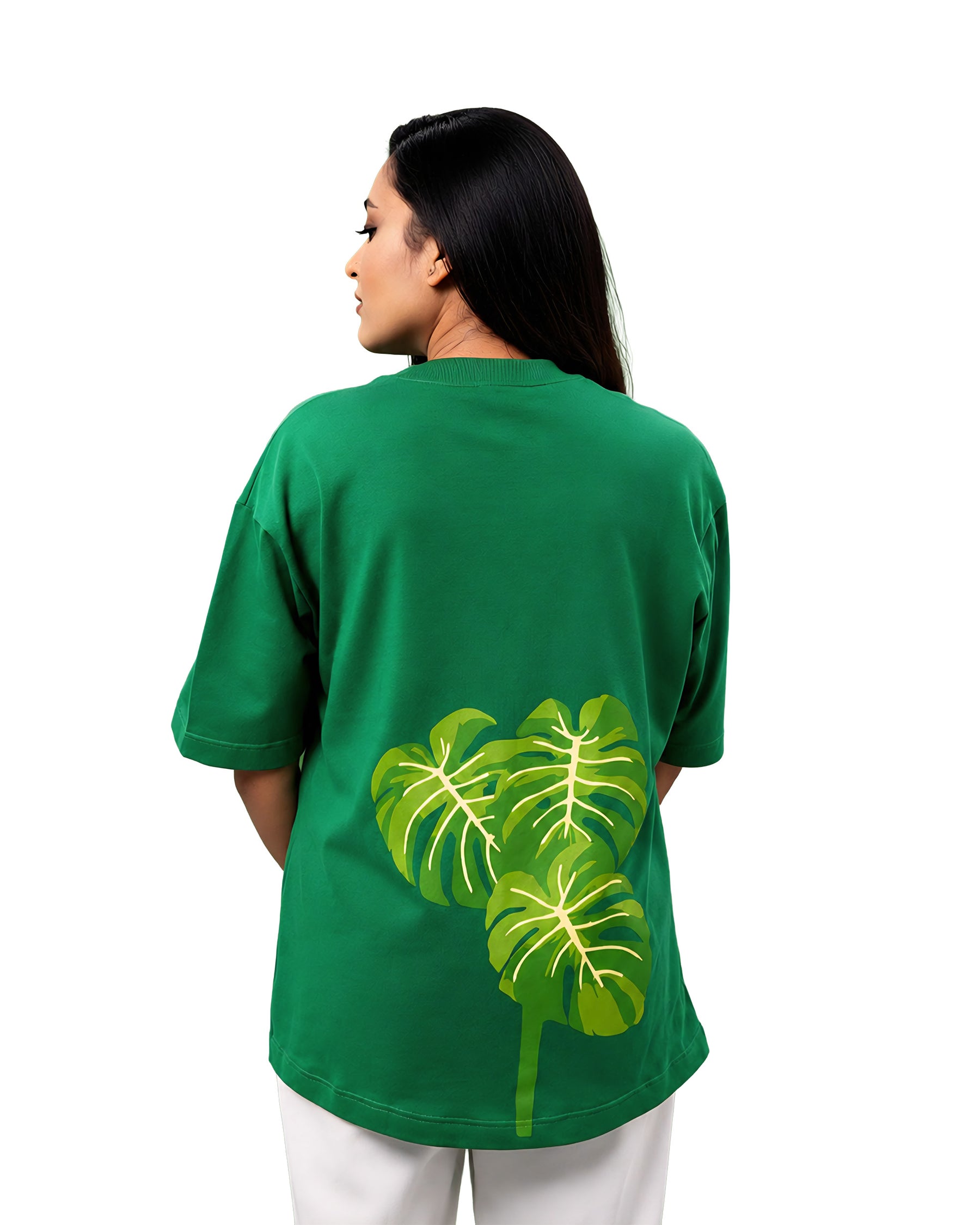 the green monstera